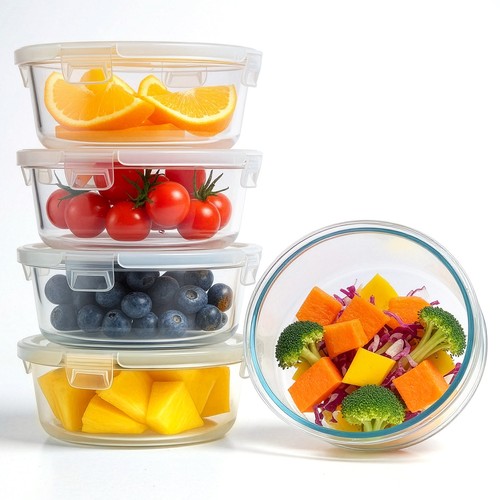 Glass food storage - 5,