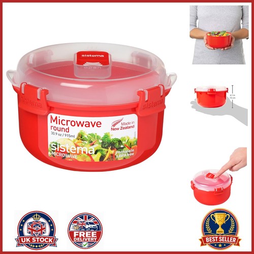 Round microwave food container - round,