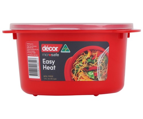 Décor microsafe round - décor, 1.5l