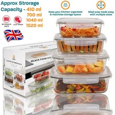 Glass Vent Food Containers