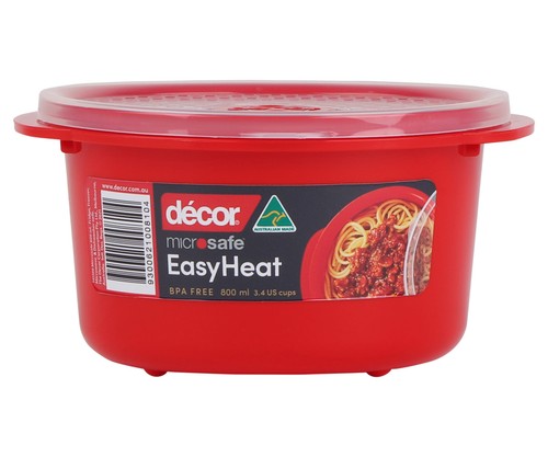 Décor microsafe 800ml round - décor,
