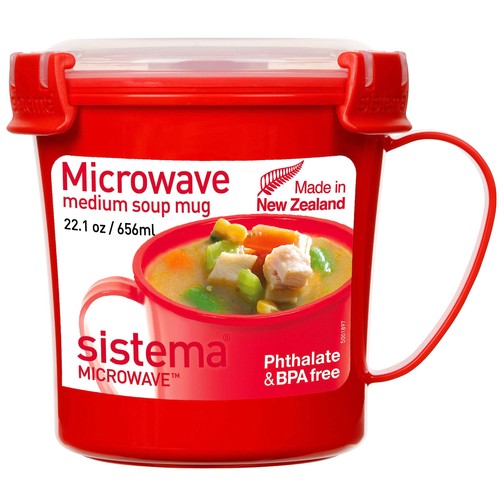 Microwave soup mug 656 - soup,