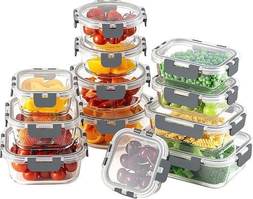 Glass food storage containers - glass,