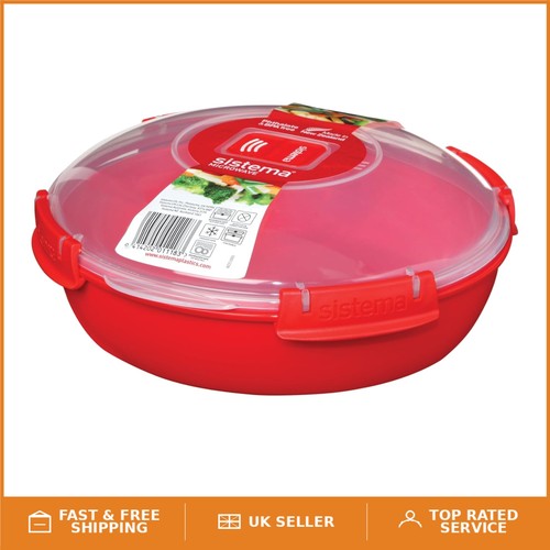 Round microwave container - container, 1.3l